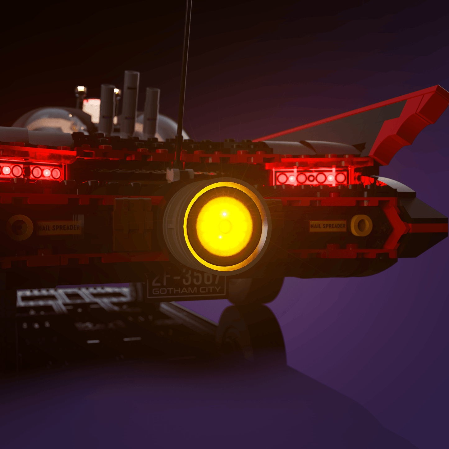 Desktrim™ | Light Kit for LEGO® DC: Batman The Classic TV Series Batmobile