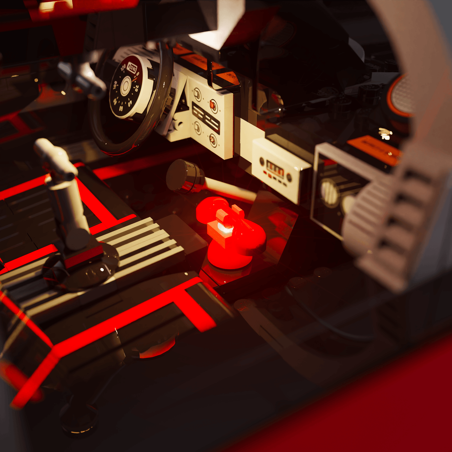 Desktrim™ | Light Kit for LEGO® DC: Batman The Classic TV Series Batmobile