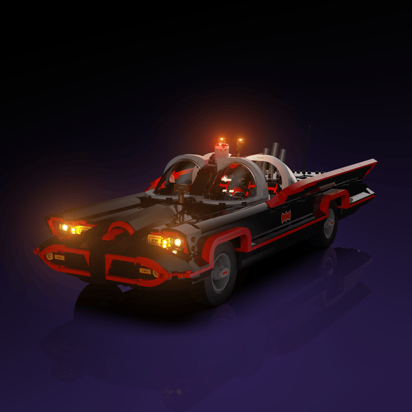 Desktrim™ | Light Kit for LEGO® DC: Batman The Classic TV Series Batmobile