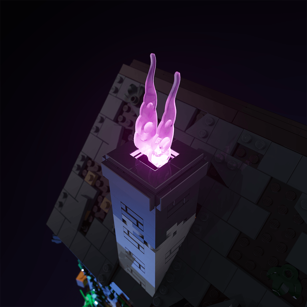 Desktrim™ | Light Kit for LEGO® Disney Hocus Pocus: The Sanderson Sisters' Cottage