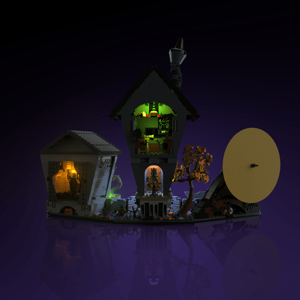 Desktrim™ | Light Kit for LEGO® Disney Tim Burton The Nightmare Before Christmas