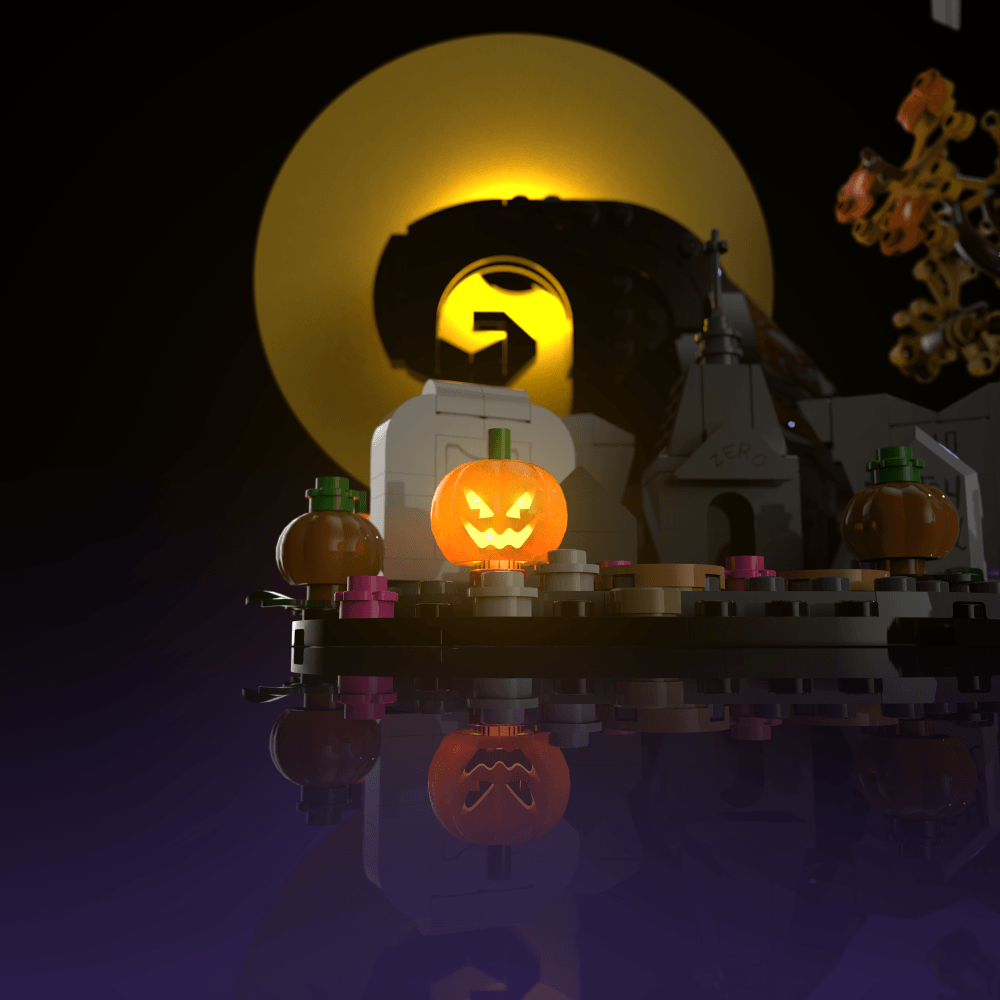 Desktrim™ | Light Kit for LEGO® Disney Tim Burton The Nightmare Before Christmas