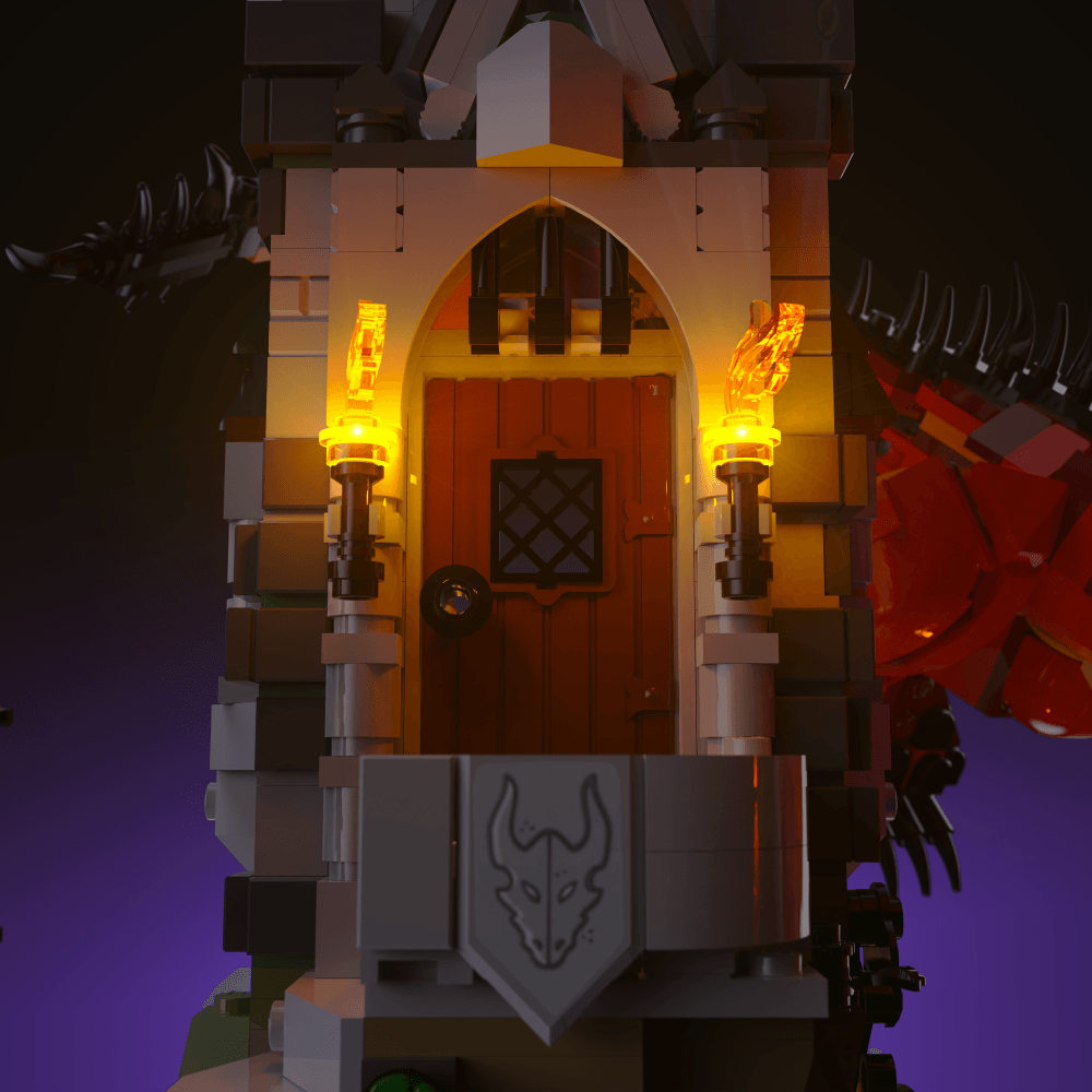 Desktrim™ | Light Kit for LEGO® Dungeons & Dragons: Red Dragon Tale