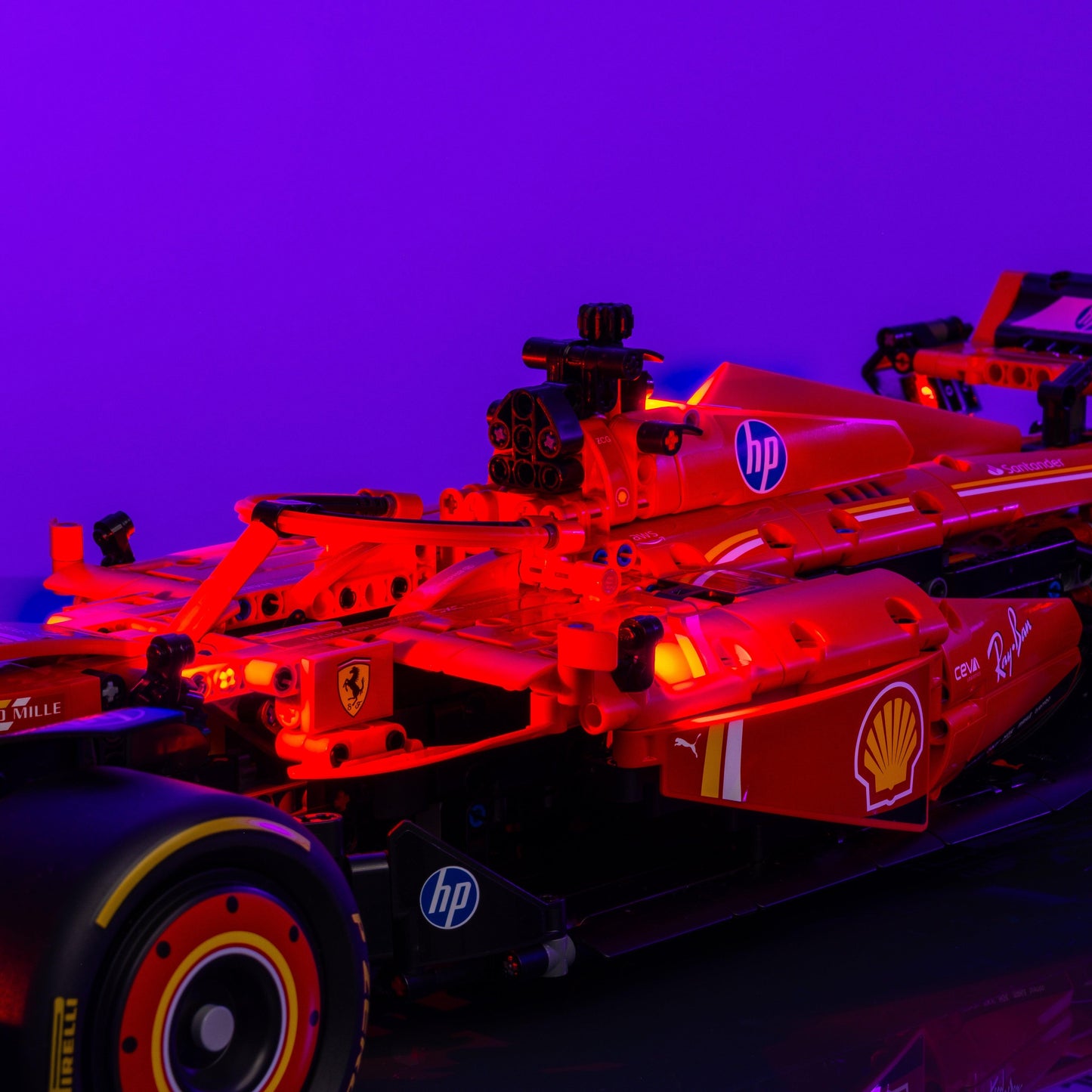 Desktrim™ | Light Kit for LEGO® Ferrari SF-24 F1 Car