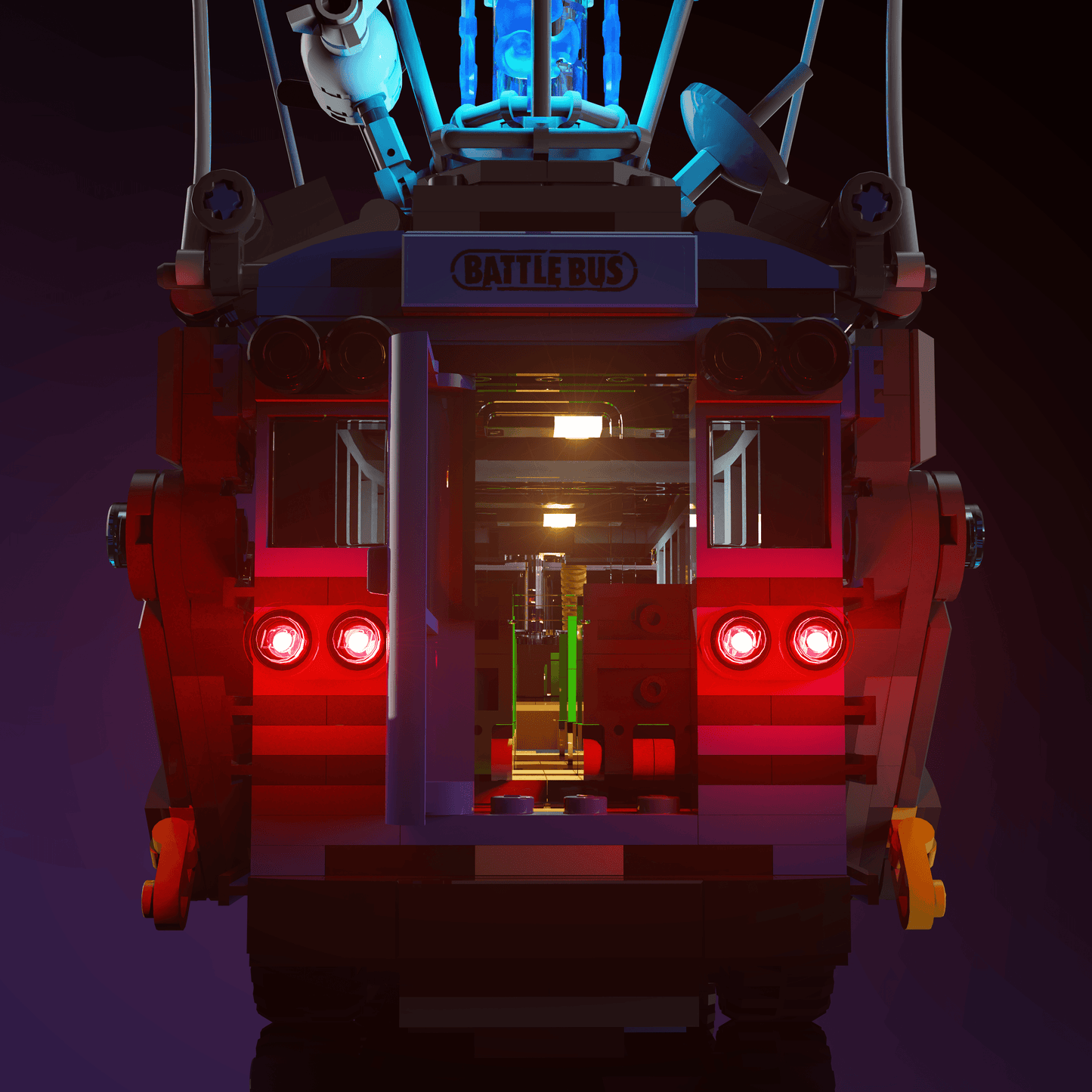 Desktrim™ | Light Kit for LEGO® Fortnite Battle Bus