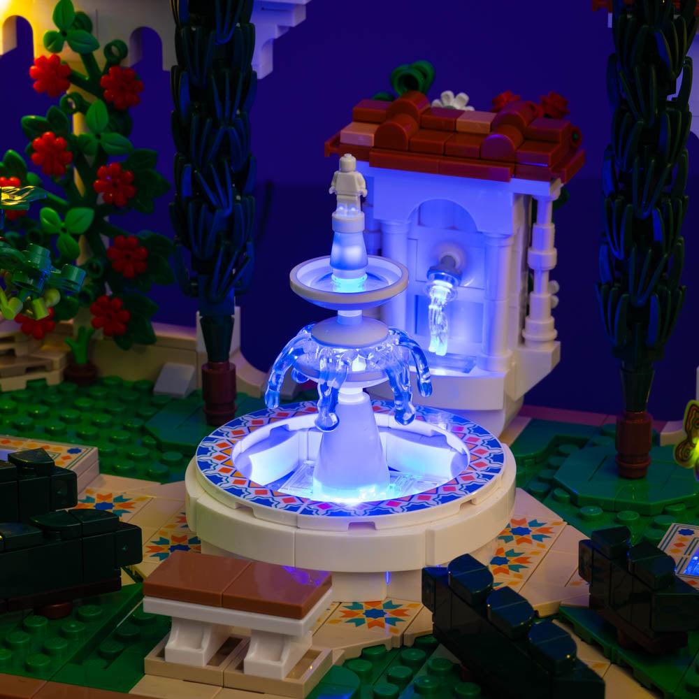 Desktrim™ | Light Kit for LEGO® Fountain Garden