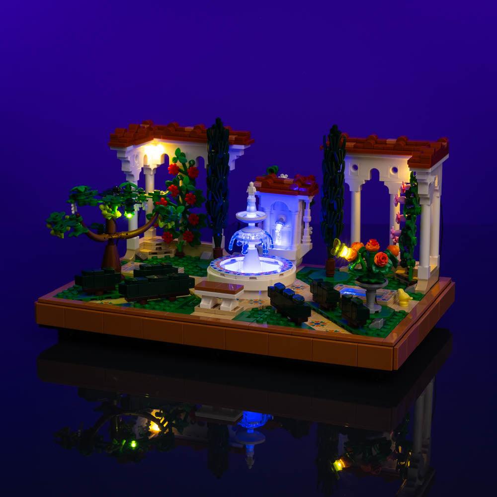 Desktrim™ | Light Kit for LEGO® Fountain Garden