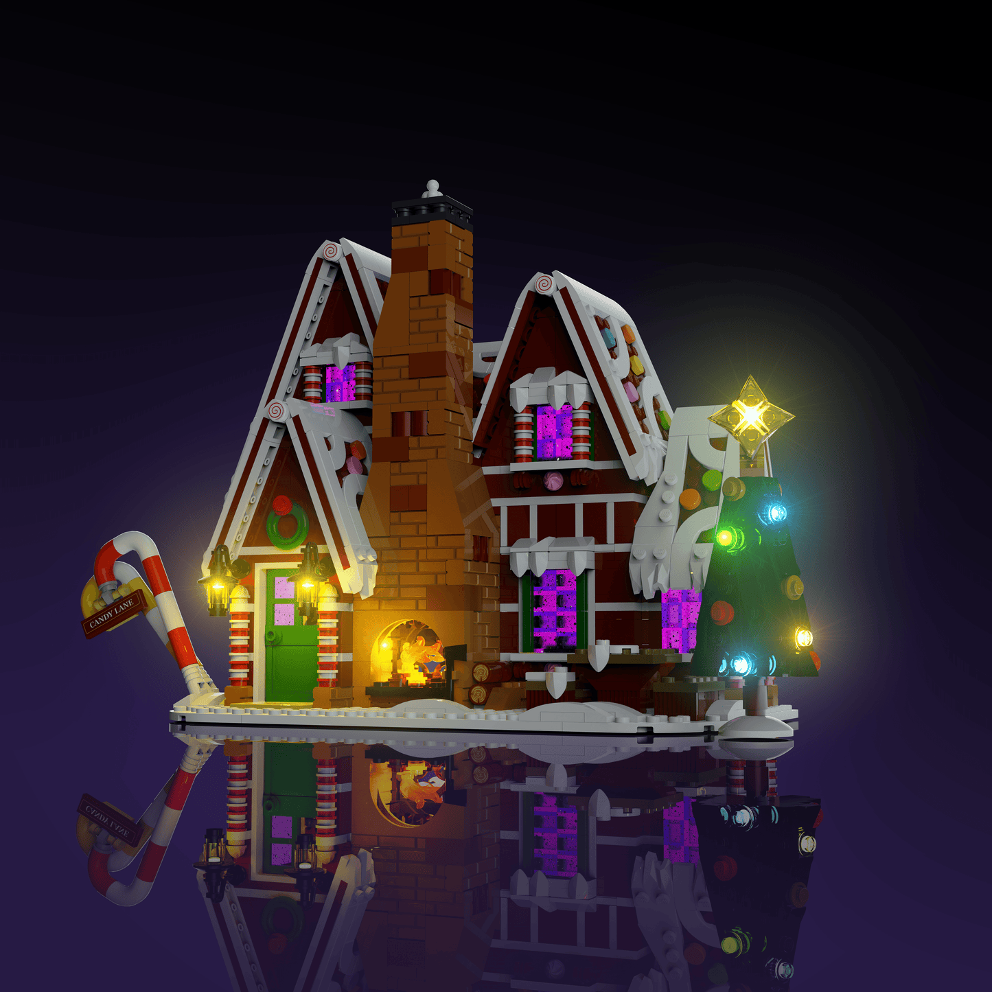 Desktrim™ | Light Kit for LEGO® Gingerbread House