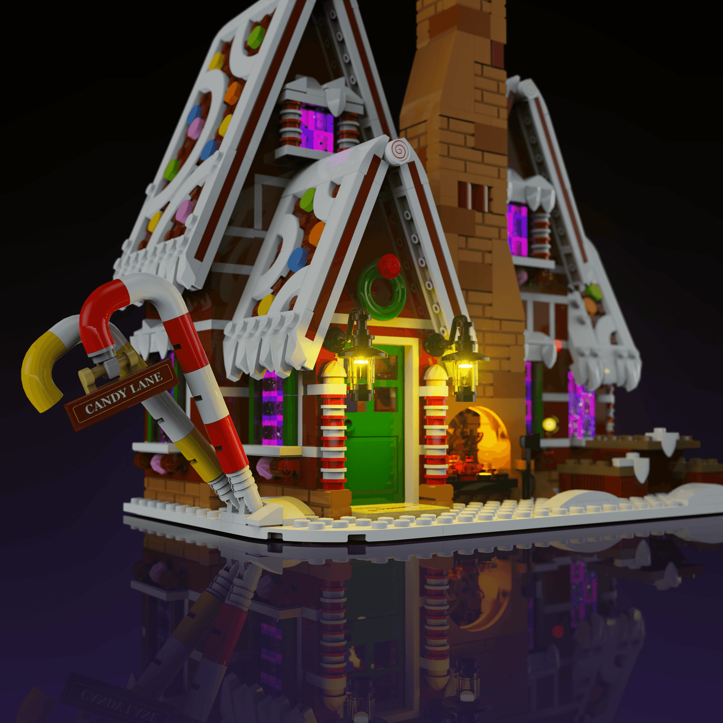 Desktrim™ | Light Kit for LEGO® Gingerbread House