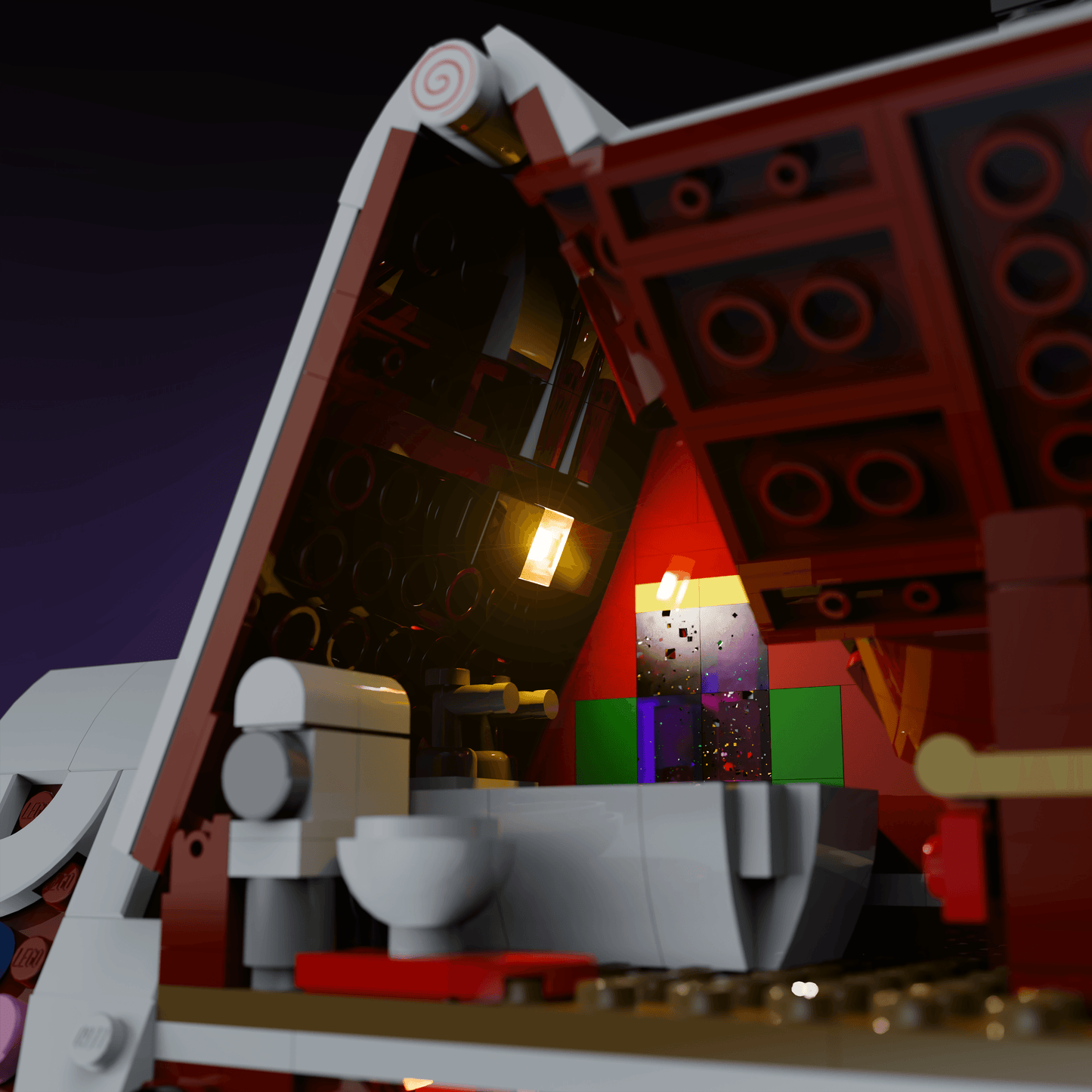 Desktrim™ | Light Kit for LEGO® Gingerbread House