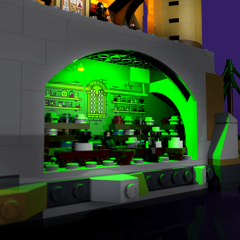 Desktrim™ | Light Kit for LEGO® Hogwarts Castle
