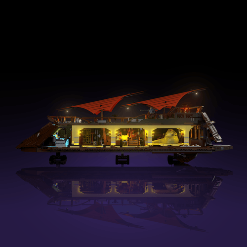 Desktrim™ | Light Kit for LEGO® Jabba's Sail Barge