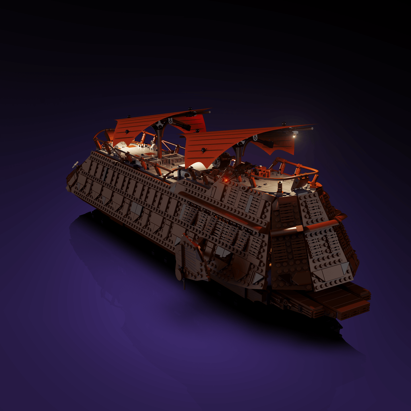 Desktrim™ | Light Kit for LEGO® Jabba's Sail Barge