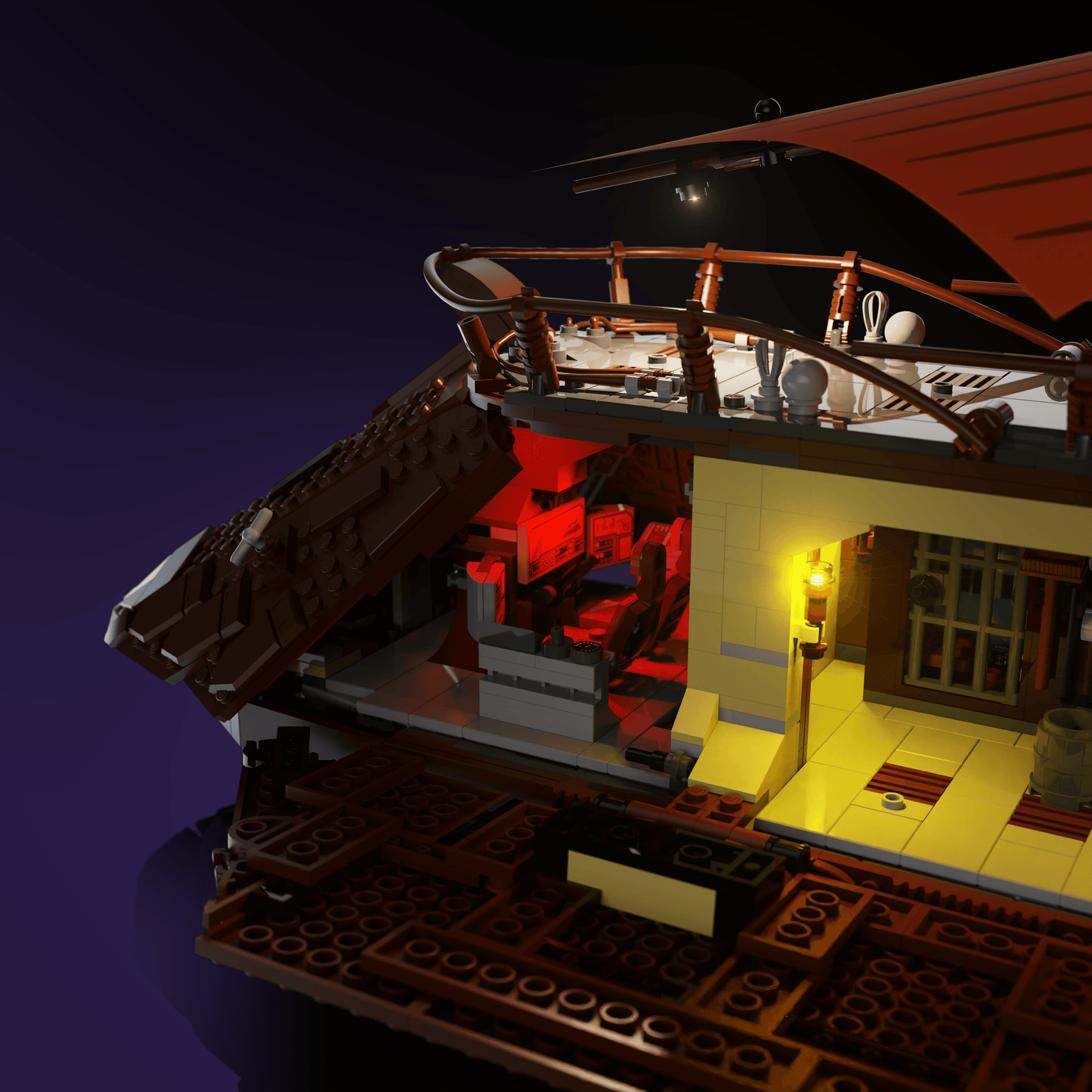 Desktrim™ | Light Kit for LEGO® Jabba's Sail Barge