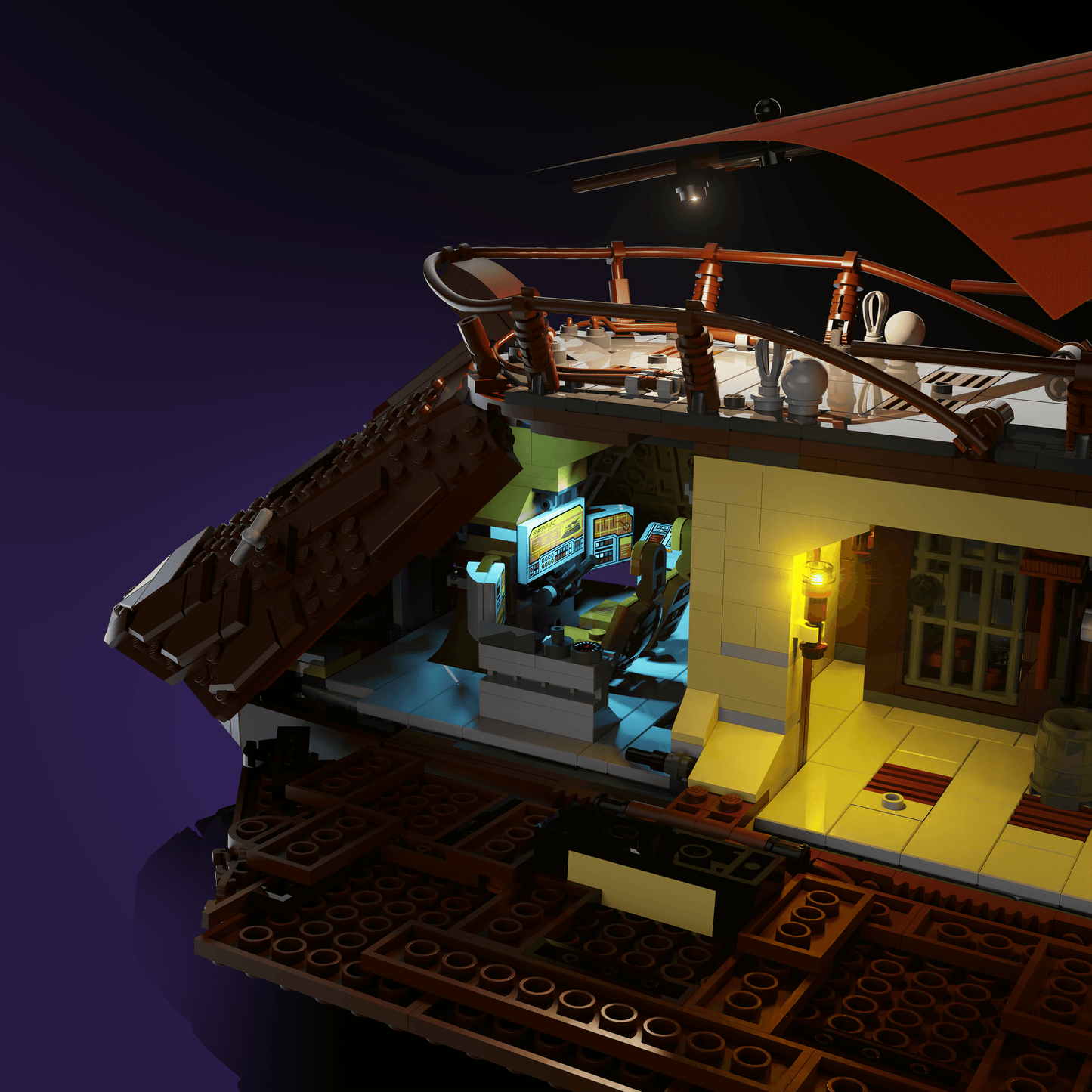 Desktrim™ | Light Kit for LEGO® Jabba's Sail Barge
