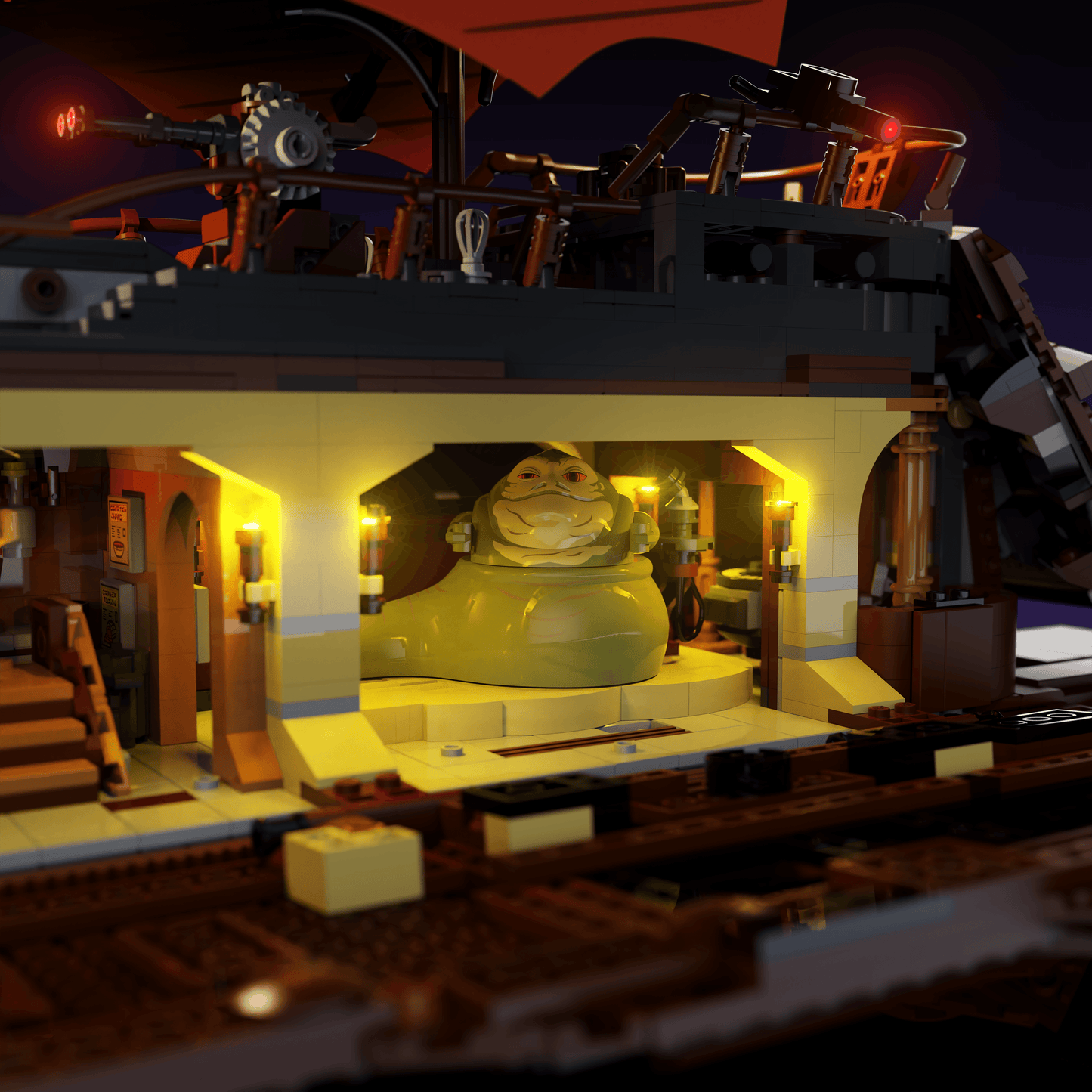 Desktrim™ | Light Kit for LEGO® Jabba's Sail Barge