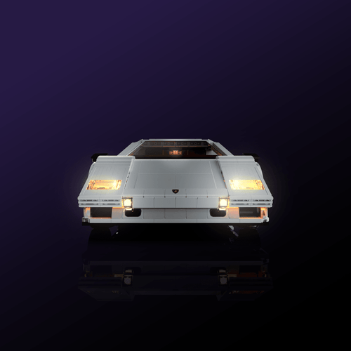 Desktrim™ | Light Kit for LEGO® Lamborghini Countach 5000 Quattrovalvole