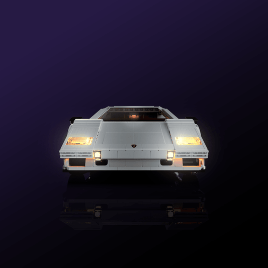 Desktrim™ | Light Kit for LEGO® Lamborghini Countach 5000 Quattrovalvole