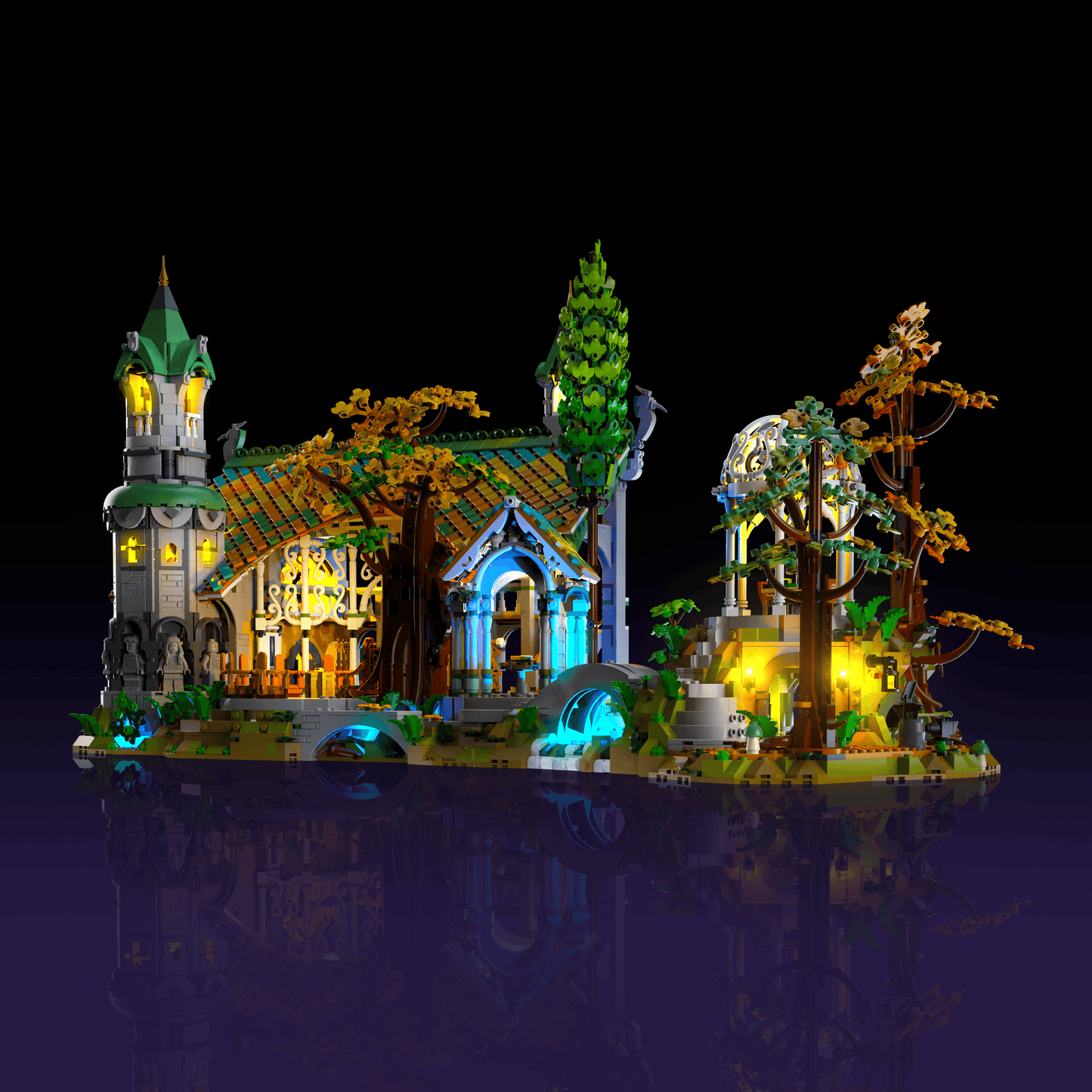 Desktrim™ | Light Kit for LEGO® Lord of the Rings - Rivendell