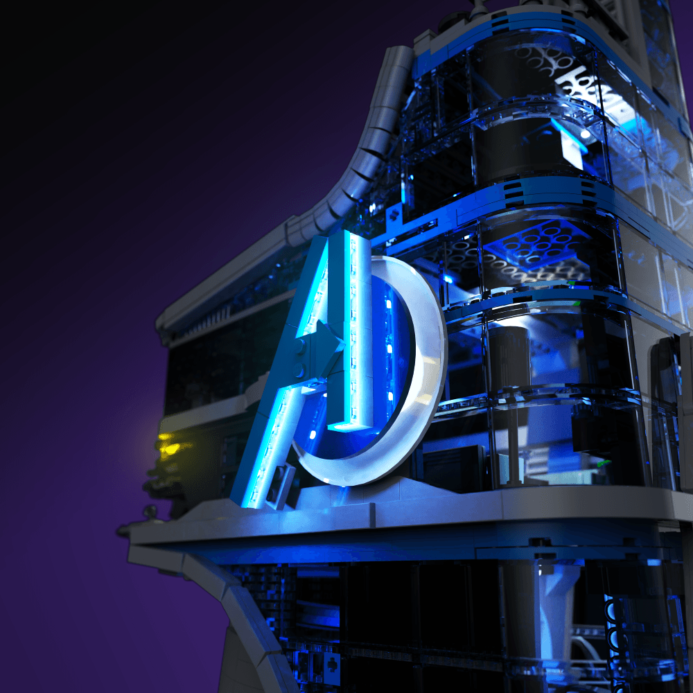 Desktrim™ | Light Kit for LEGO® Marvel Avengers Tower