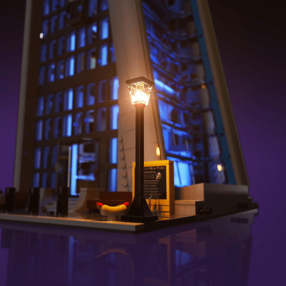 Desktrim™ | Light Kit for LEGO® Marvel Avengers Tower