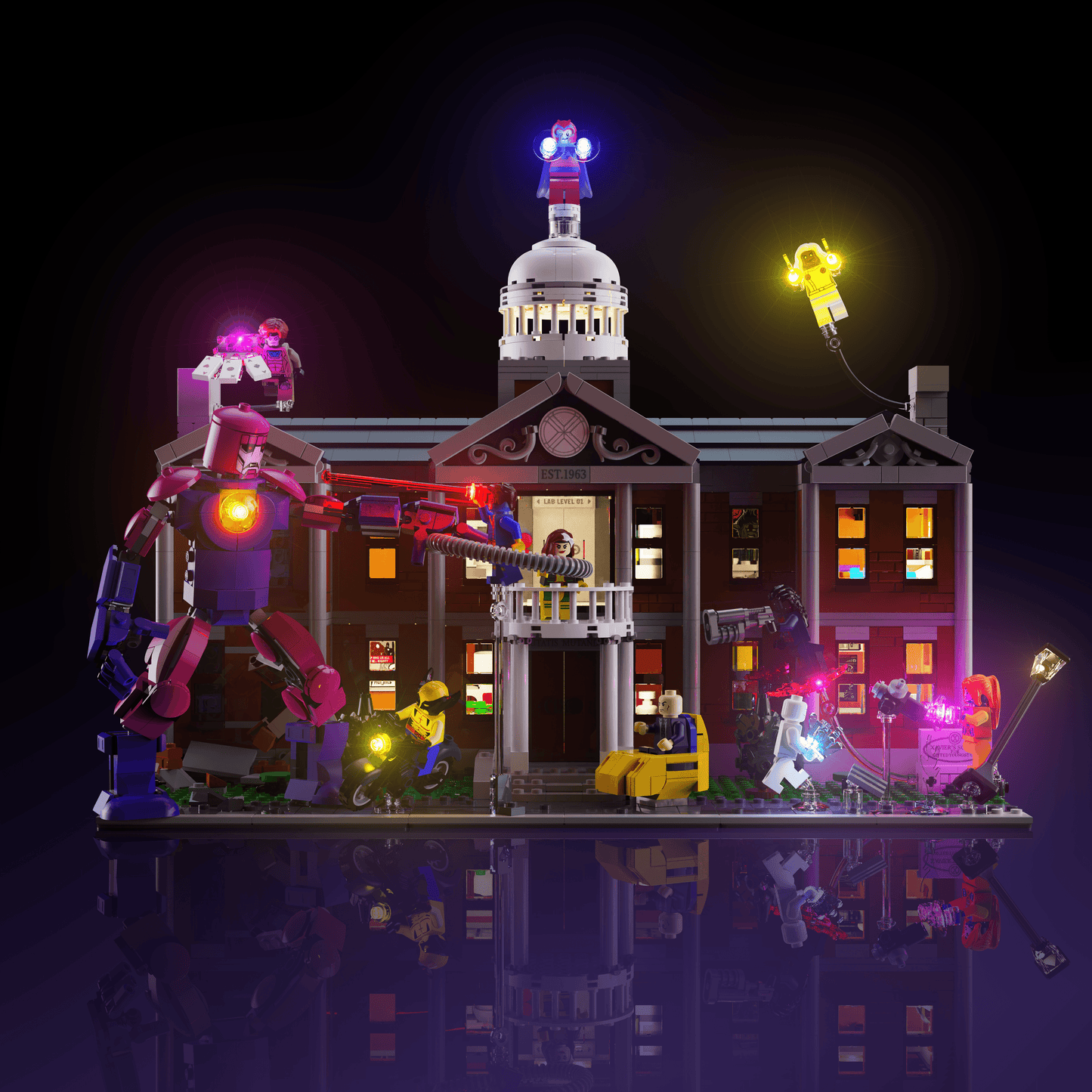 Desktrim™ | Light Kit for LEGO® Marvel X-Men: The Mansion
