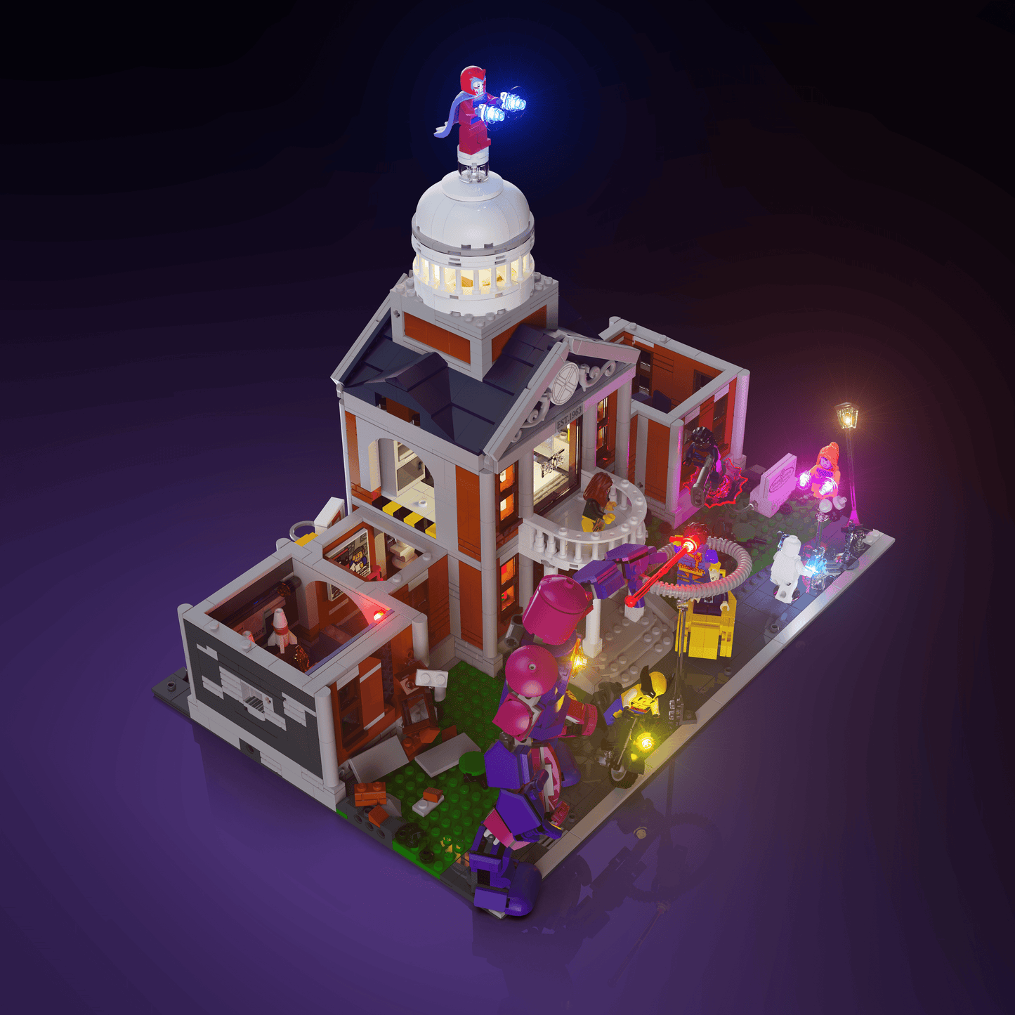 Desktrim™ | Light Kit for LEGO® Marvel X-Men: The Mansion