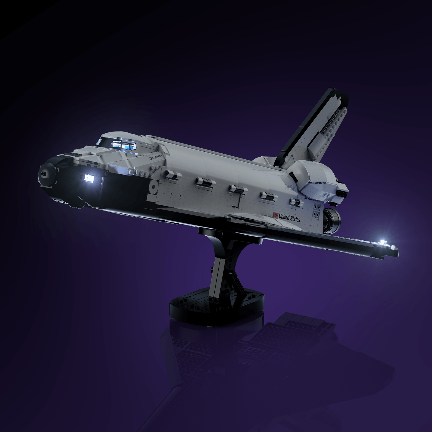 Desktrim™ | Light Kit for LEGO® NASA Space Shuttle Discovery