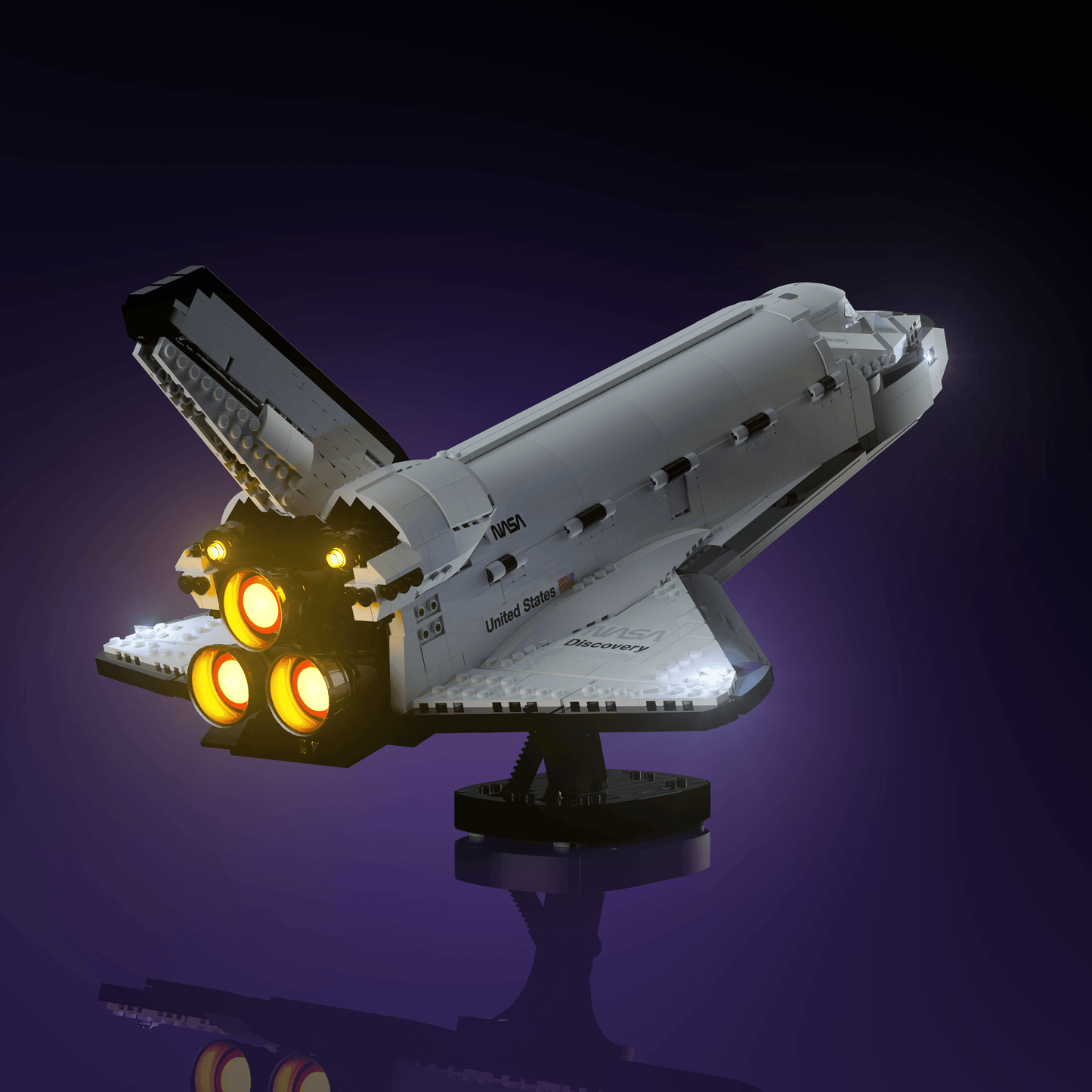 Desktrim™ | Light Kit for LEGO® NASA Space Shuttle Discovery