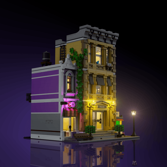 Desktrim™ | Light Kit for LEGO® Police Station