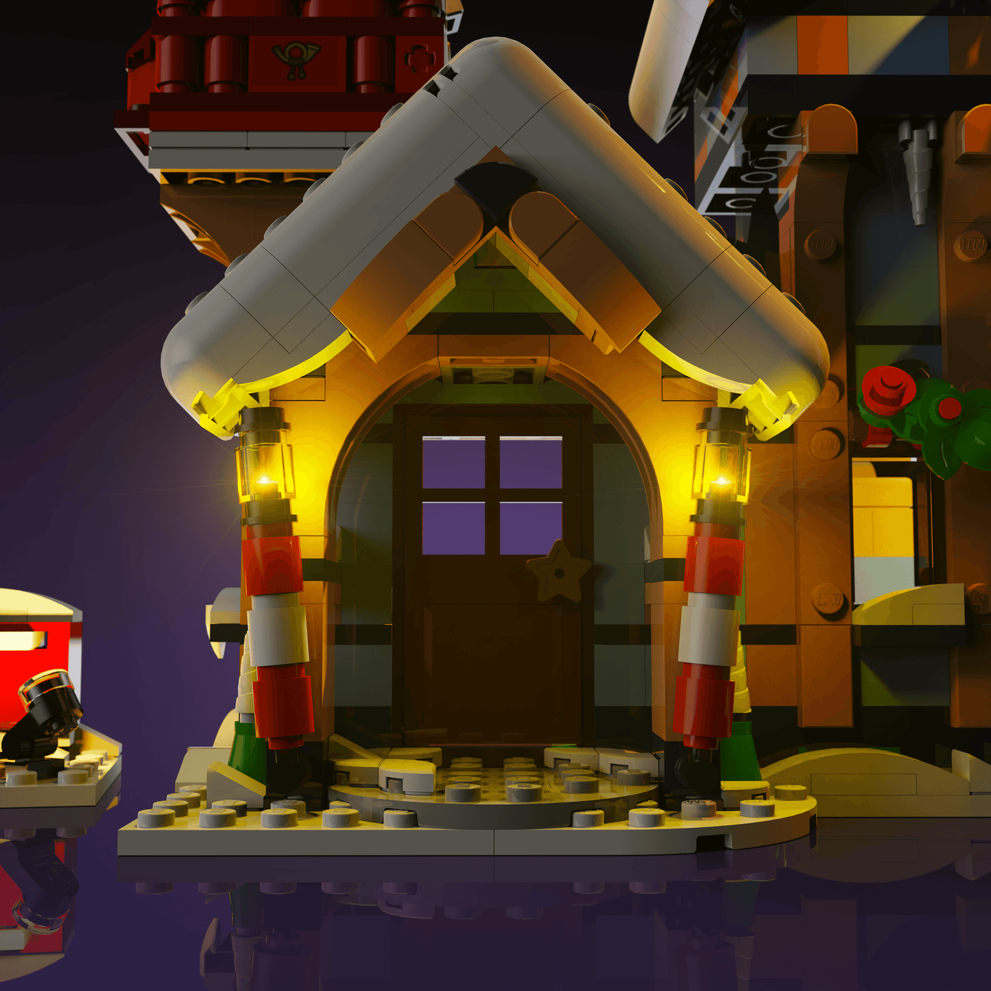 Desktrim™ | Light Kit for LEGO® Santa's Post Office