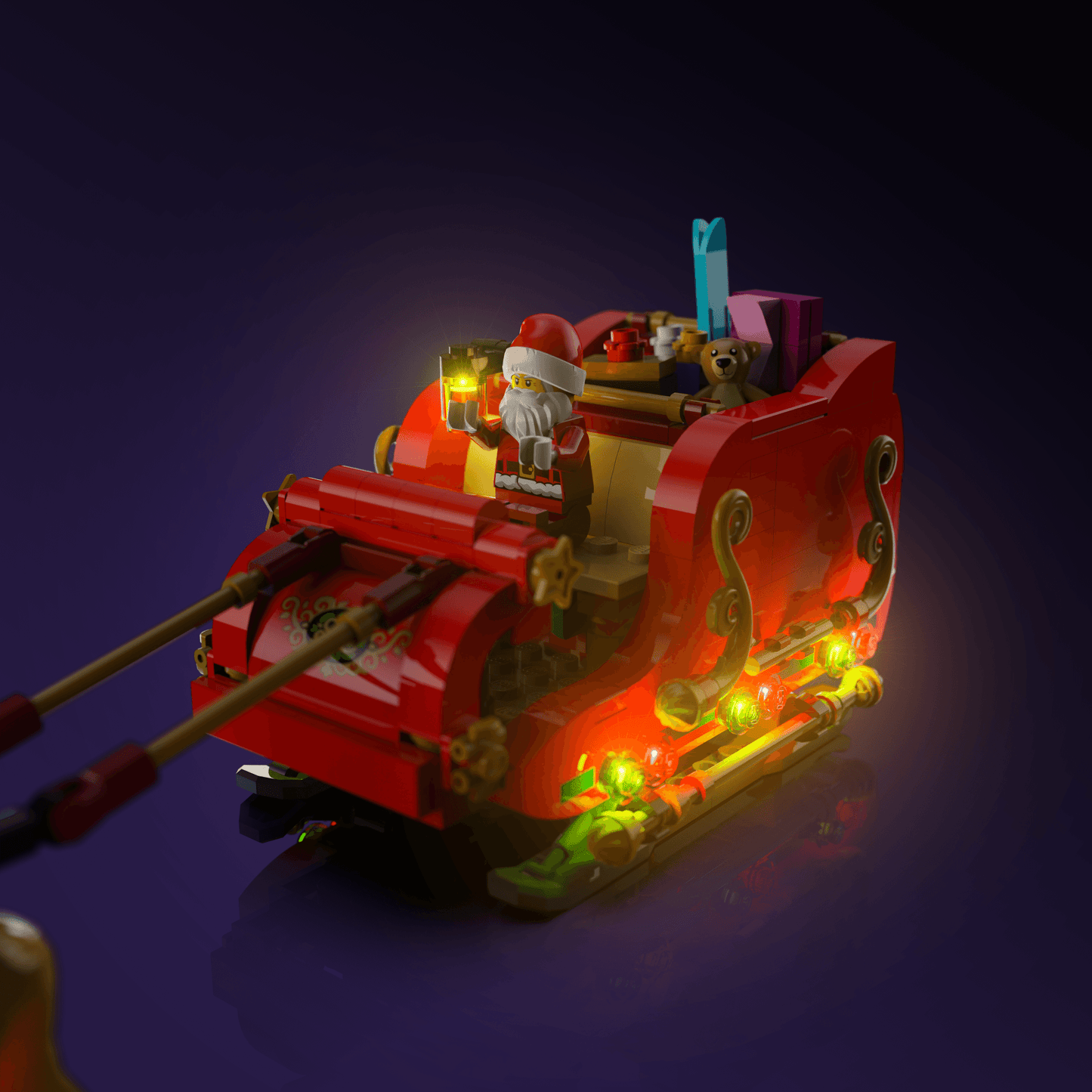 Desktrim™ | Light Kit for LEGO® Santa's Sleigh