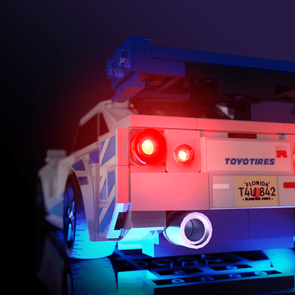 Desktrim™ | Light Kit for LEGO® Speed Champions 2 Fast 2 Furious Nissan Skyline GT-R (R34)