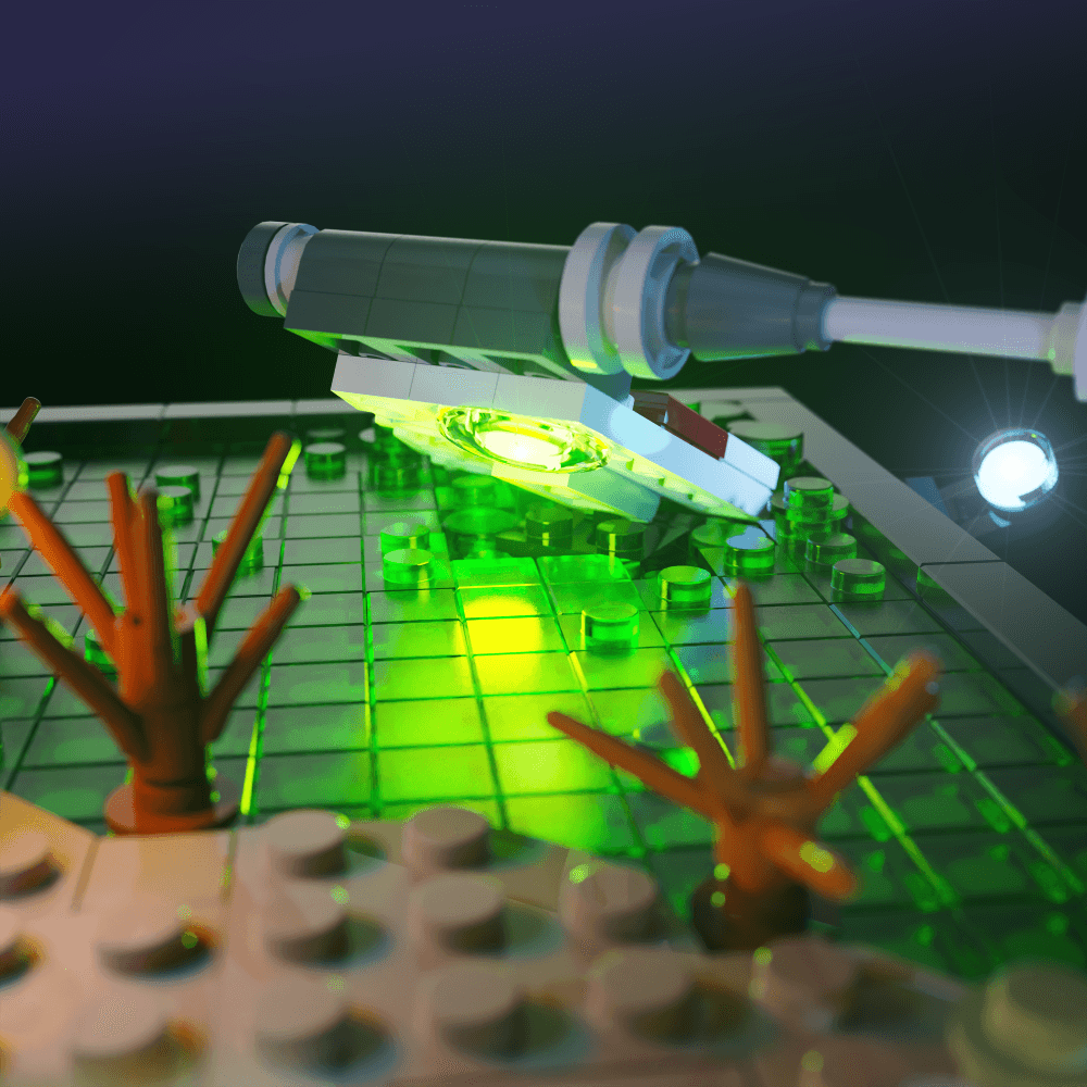 Desktrim™ | Light Kit for LEGO® Star Wars Dagobah Jedi Training Diorama