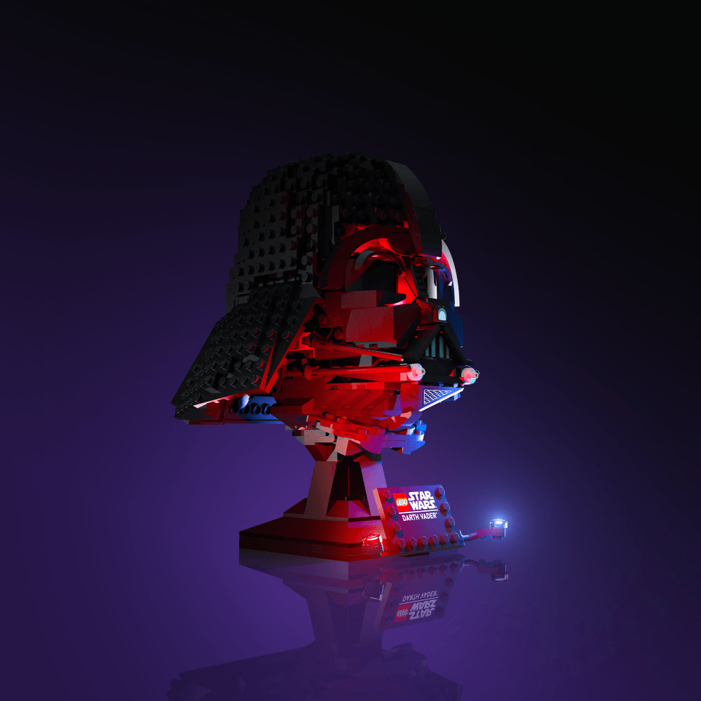Desktrim™ | Light Kit for LEGO® Star Wars Darth Vader Helmet