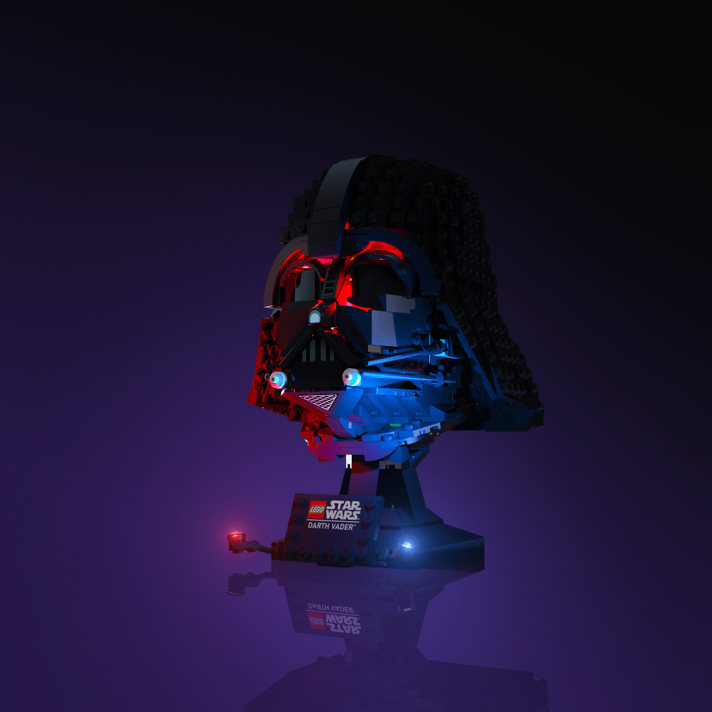 Desktrim™ | Light Kit for LEGO® Star Wars Darth Vader Helmet