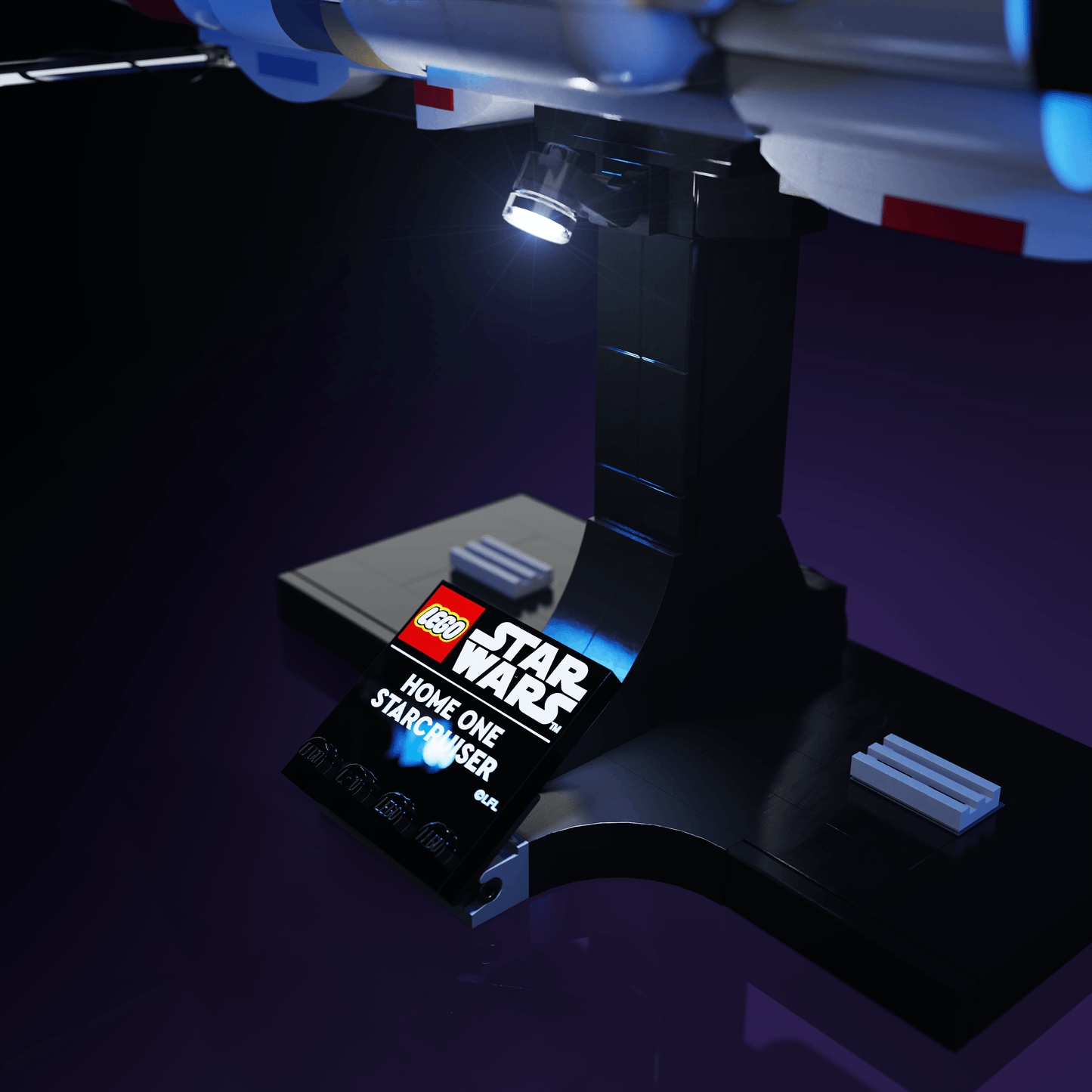 Desktrim™ | Light Kit for LEGO® Star Wars Home One Starcruiser