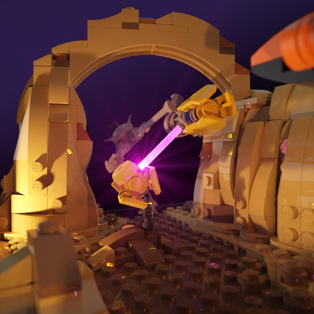 Desktrim™ | Light Kit for LEGO® Star Wars Mos Espa Podrace Diorama