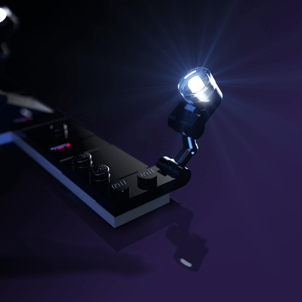 Desktrim™ | Light Kit For LEGO® Star Wars TIE Interceptor