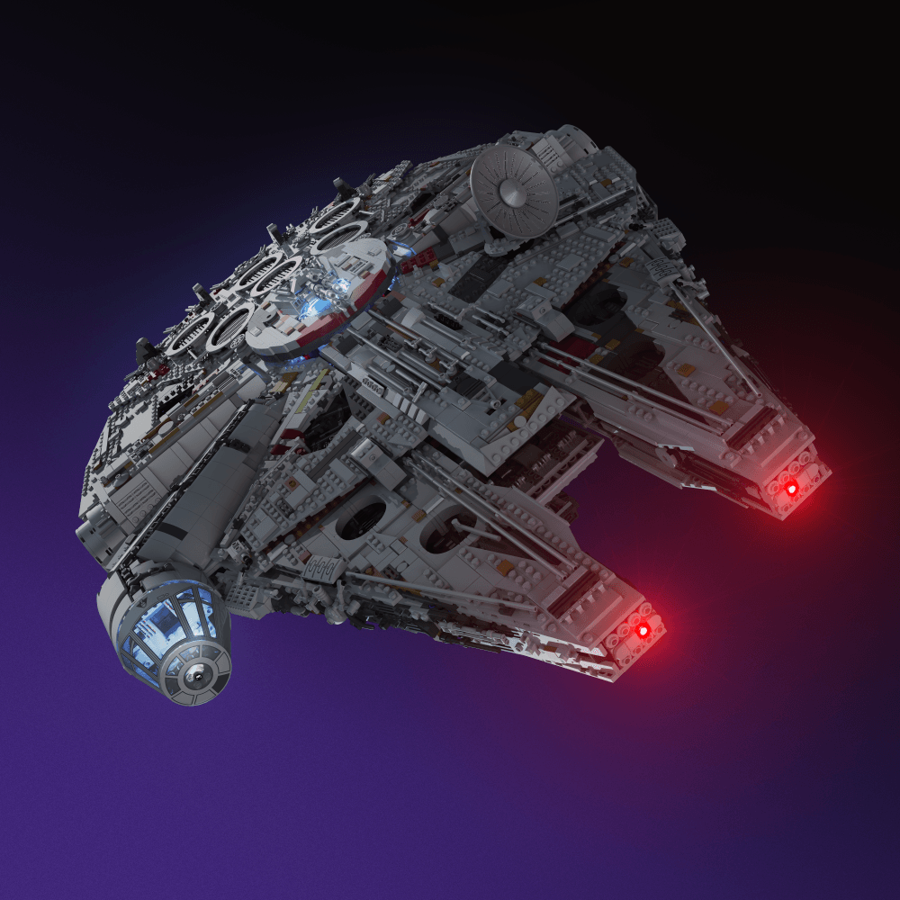 Desktrim™ | Light Kit for LEGO® Star Wars UCS Millennium Falcon