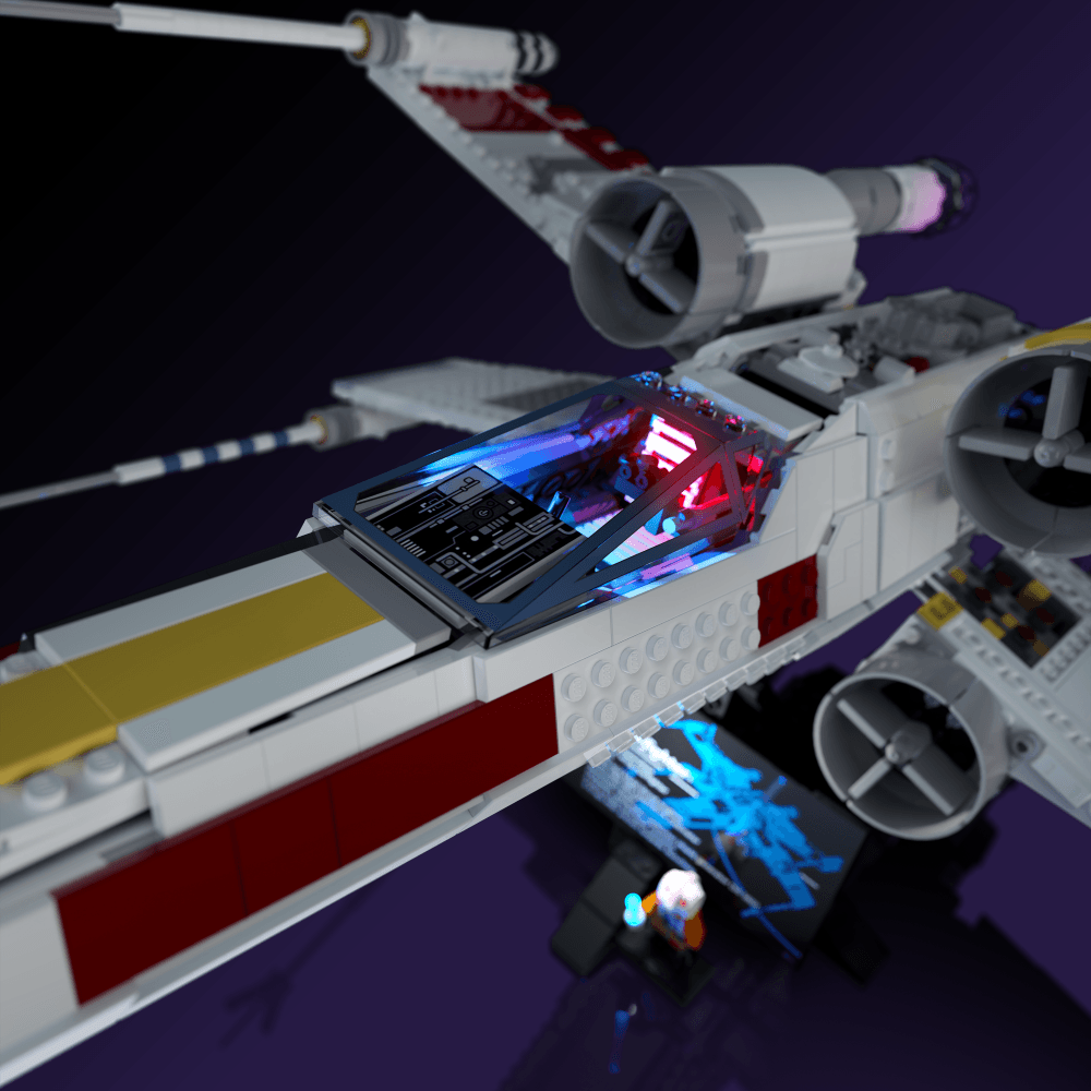 Desktrim™ | Light Kit for LEGO® Star Wars X-Wing Starfighter