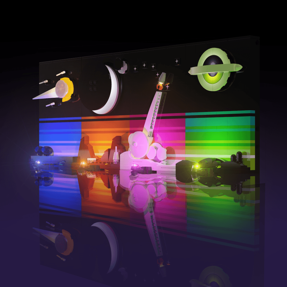 Desktrim™ | Light Kit for LEGO® Tales of the Space Age