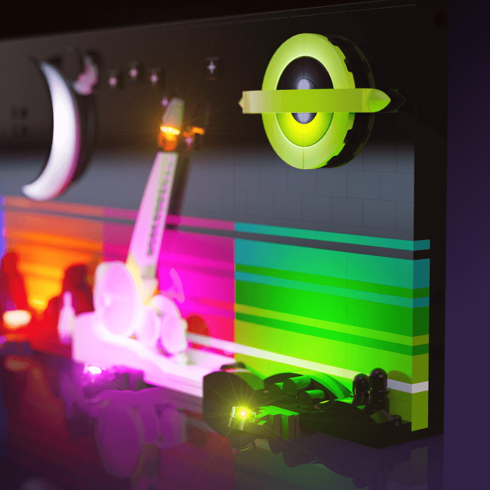 Desktrim™ | Light Kit for LEGO® Tales of the Space Age