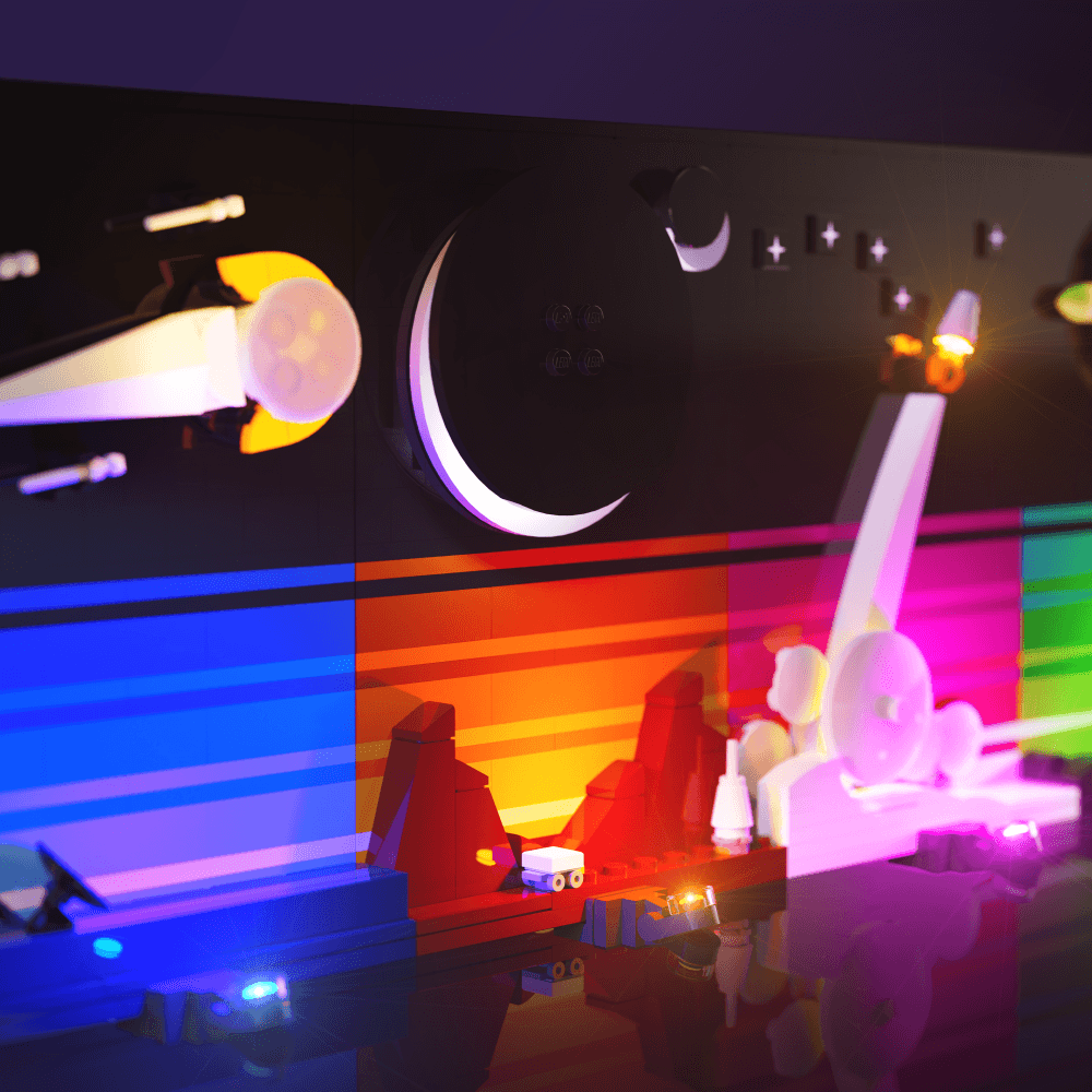 Desktrim™ | Light Kit for LEGO® Tales of the Space Age