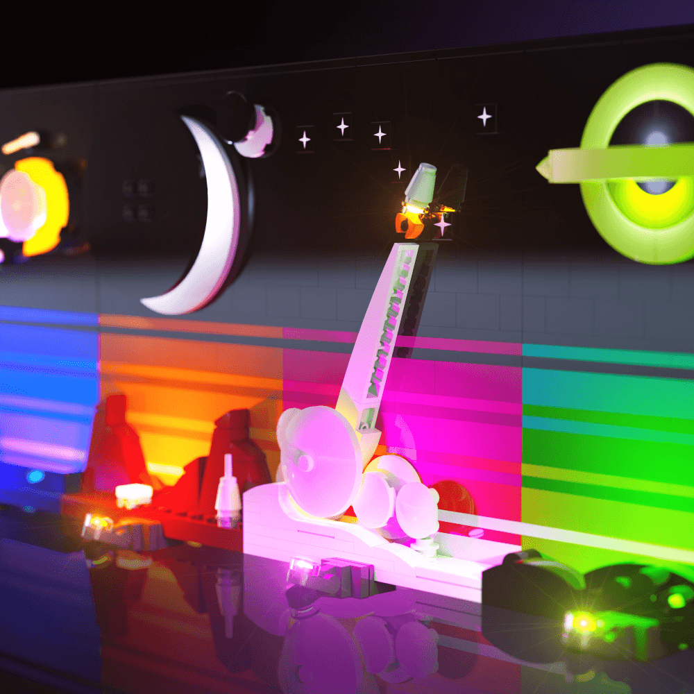 Desktrim™ | Light Kit for LEGO® Tales of the Space Age