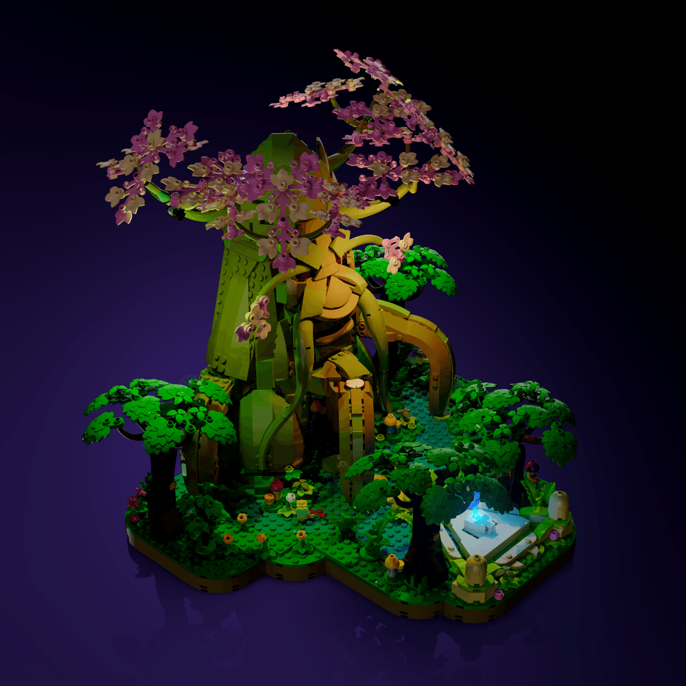 Desktrim™ | Light Kit for LEGO® The Legend of Zelda Great Deku Tree 2-in-1