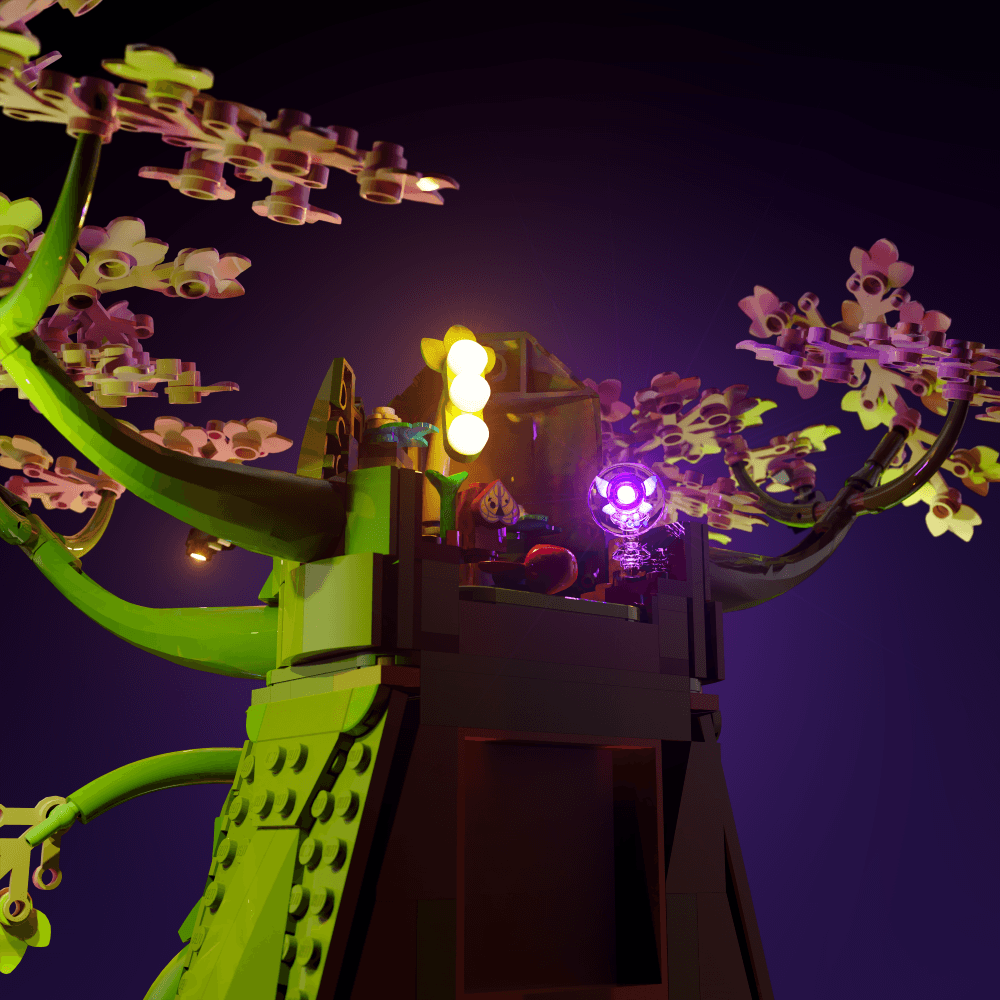 Desktrim™ | Light Kit for LEGO® The Legend of Zelda Great Deku Tree 2-in-1