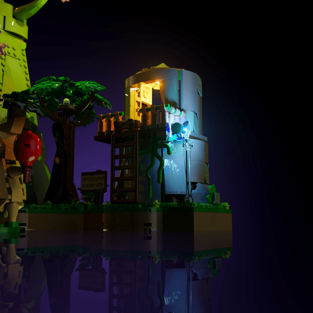 Desktrim™ | Light Kit for LEGO® The Legend of Zelda Great Deku Tree 2-in-1