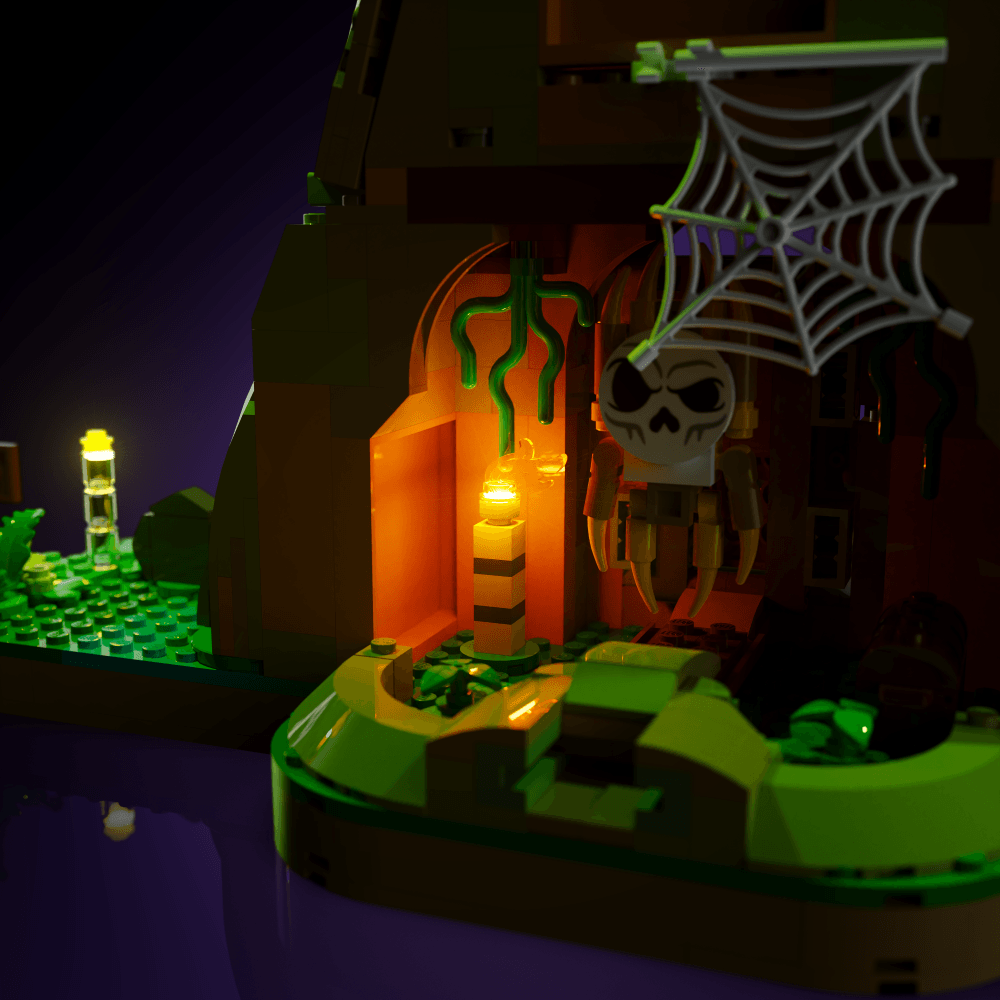 Desktrim™ | Light Kit for LEGO® The Legend of Zelda Great Deku Tree 2-in-1
