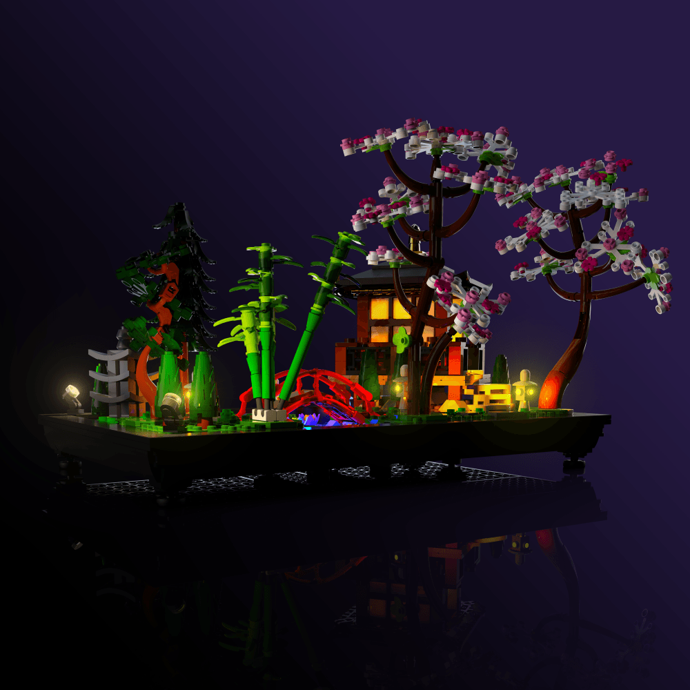 Desktrim™ | Light Kit for LEGO® Tranquil Garden